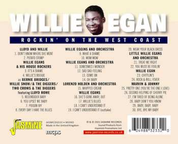 CD Willie Egan: Rockin' At The West Coast