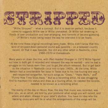 CD Willie Nelson: Willie Stripped