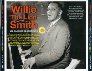 4CD Willie "The Lion" Smith: 100 Classic Recordings 1925-1953