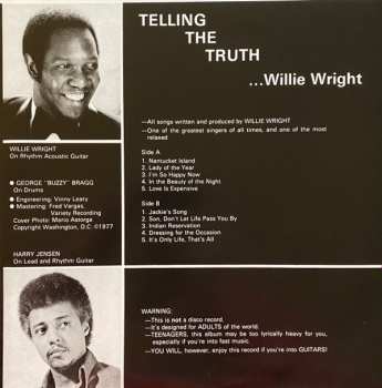 LP Willie Wright: Telling The Truth CLR | LTD