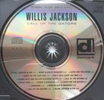 CD Willis Jackson: Call Of The Gators