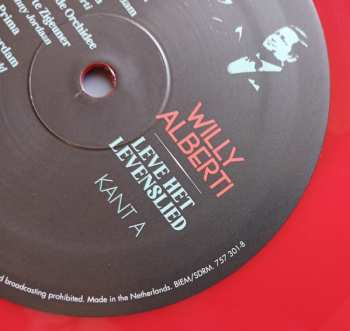 LP Willy Alberti: Leve Het Levenslied