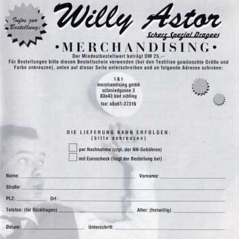 CD Willy Astor: Scherz Spezial Dragees
