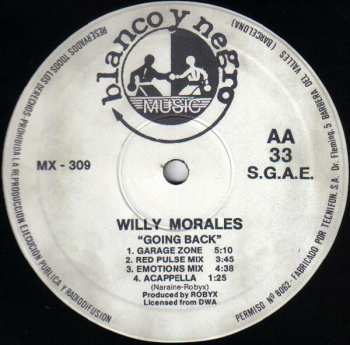 LP Willy Morales: Last Train To London / Going Back