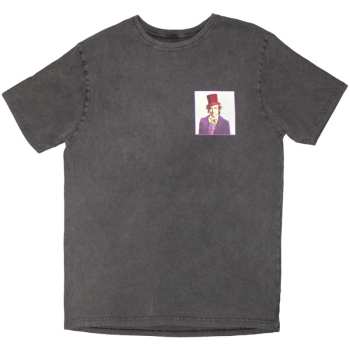 Merch Willy Wonka: Stone Wash Maglietta Logo Willy Wonka Emblem