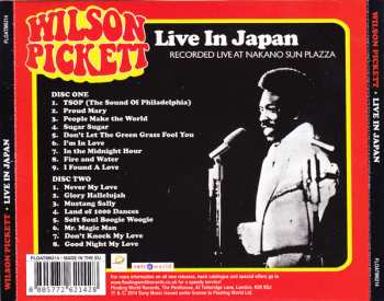 2CD Wilson Pickett: Live In Japan