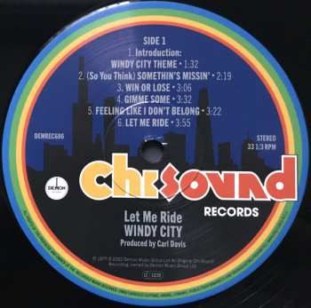 LP Windy City: Let Me Ride