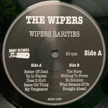 2LP Wipers: Rarities