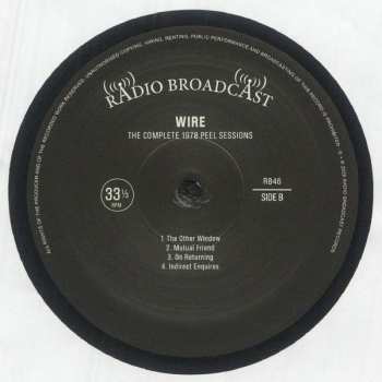 LP Wire: The Complete 1978 Peel Sessions