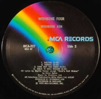 LP Wishbone Ash: Wishbone Four