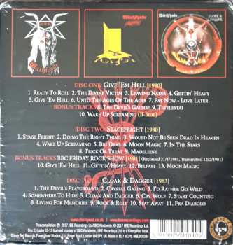 3CD/Set di cofanetti Witchfynde: Divine Victims - The Witchfynde Albums 1980-1983