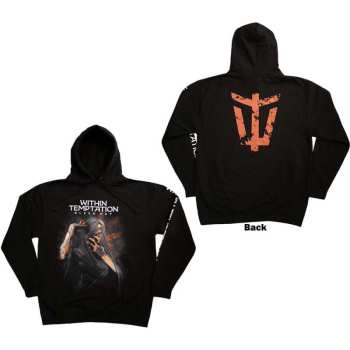 Merce Within Temptation: Within Temptation Unisex Pullover Hoodie: Bleed Out (back & Sleeve Print) (small) S