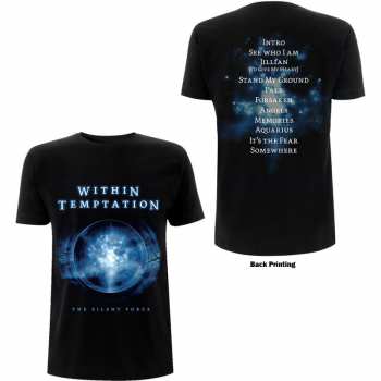 Merce Within Temptation: Tričko Silent Force Tracks  S