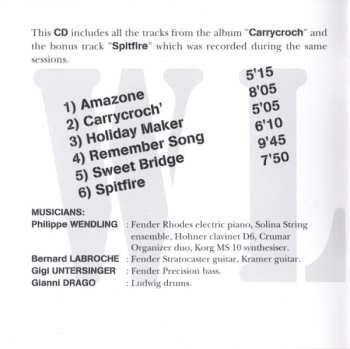 CD Wlud: Carrycroch'