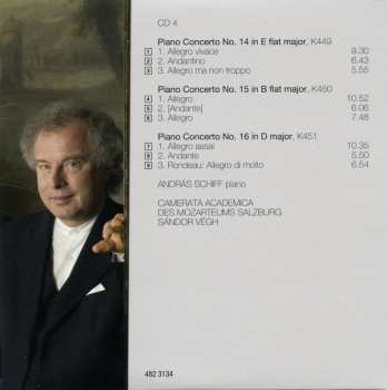 21CD/Set di cofanetti Wolfgang Amadeus Mozart: András Schiff Plays Wolfgang Amadeus Mozart