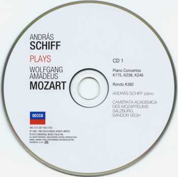 21CD/Set di cofanetti Wolfgang Amadeus Mozart: András Schiff Plays Wolfgang Amadeus Mozart