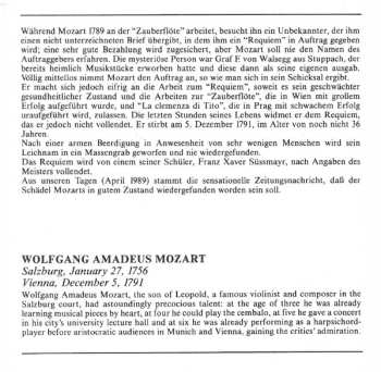 CD Wolfgang Amadeus Mozart: Eine Kleine Nachmusik / Symphonie Nr. 29