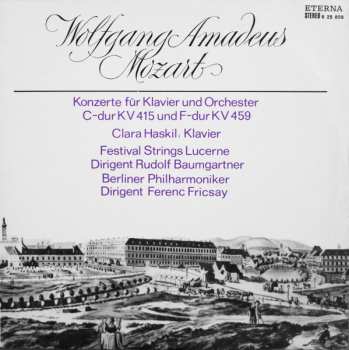 LP Berliner Philharmoniker: Konzerte Für Klavier Und Orchester C-dur KV 415 Und F-dur KV 459