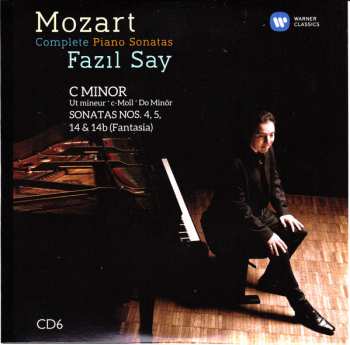 6CD/Set di cofanetti Wolfgang Amadeus Mozart: Complete Piano Sonatas