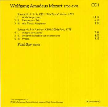 6CD/Set di cofanetti Wolfgang Amadeus Mozart: Complete Piano Sonatas