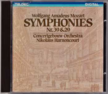 CD Wolfgang Amadeus Mozart: Symphonies Nr. 39 & 29