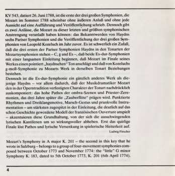 CD Wolfgang Amadeus Mozart: Symphonies Nr. 39 & 29
