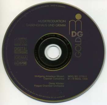 CD Prague Chamber Orchestra: Concertos For Clarinet And Orchestra