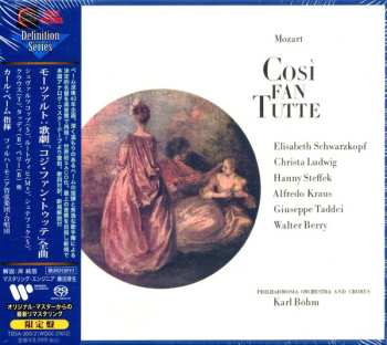 Set di cofanetti/3SACD Wolfgang Amadeus Mozart: Così Fan Tutte LTD | DIGI