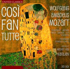 3CD/Set di cofanetti Wolfgang Amadeus Mozart: Così fan Tutte