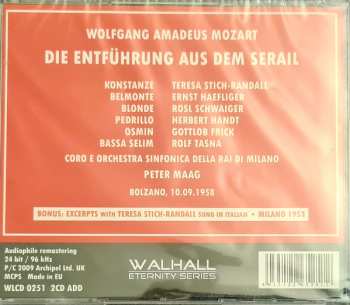 2CD Wolfgang Amadeus Mozart: Die Entführung Aus Dem Serail
