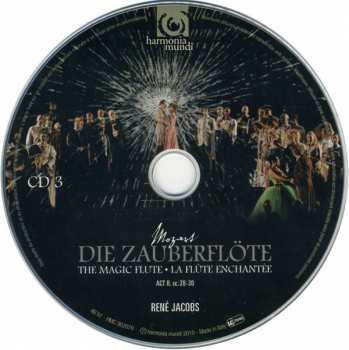 3CD Wolfgang Amadeus Mozart: Die Zauberflöte