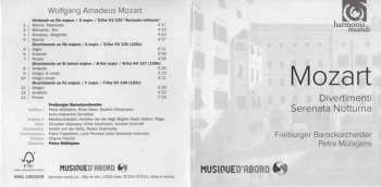 CD Wolfgang Amadeus Mozart: Divertimenti / Serenata Notturna