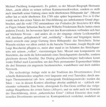 SACD Wolfgang Amadeus Mozart: Divertimento K 563