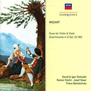 CD Wolfgang Amadeus Mozart: Duos For Violin & Viola • Divertimento In E Flat, KV 563