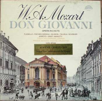 4LP/Set di cofanetti Wolfgang Amadeus Mozart: Don Giovanni, Opera In 2 Acts