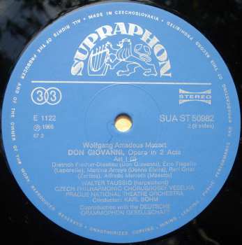 4LP/Set di cofanetti Wolfgang Amadeus Mozart: Don Giovanni, Opera In 2 Acts
