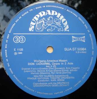 4LP/Set di cofanetti Wolfgang Amadeus Mozart: Don Giovanni, Opera In 2 Acts