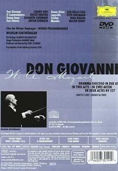 DVD Wolfgang Amadeus Mozart: Don Giovanni