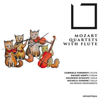 CD Wolfgang Amadeus Mozart: Flötenquartette Nr.1-4