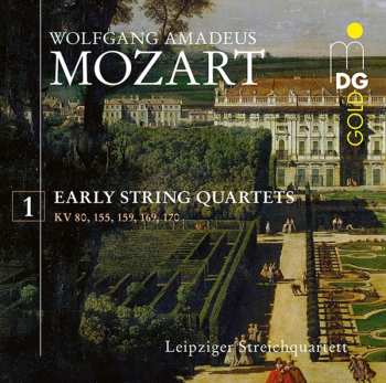 CD Wolfgang Amadeus Mozart: Frühe Streichquartette Vol.1