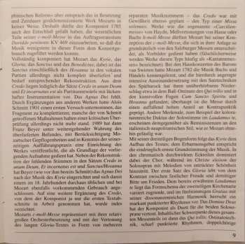 CD Wolfgang Amadeus Mozart: Grosse Messe C-Moll KV 427 (Exsultate, Jubilate KV 165 - Ave Verum Corpus KV 618)