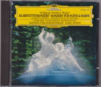 CD Wolfgang Amadeus Mozart: Klarinettenkonzert (Clarinet Concerto) - Konzert Für Flöte & Harfe (Concerto for Flute & Harp)
