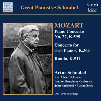 CD Artur Schnabel: Mozart