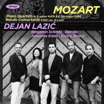 CD Wolfgang Amadeus Mozart: Piano Quartets In G Minor K478 & E Flat Major K493; Rondo Concertante K333
