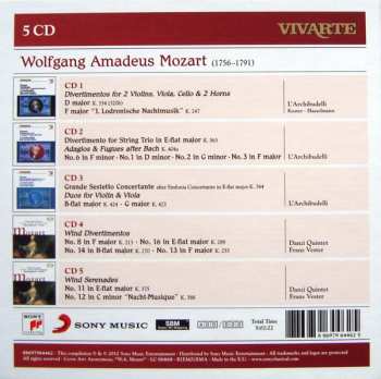 5CD/Set di cofanetti Various: Divertimentos • Adagios & Fugues • Grande Sestetto Concertante Etc.