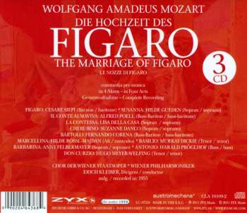 3CD Wolfgang Amadeus Mozart: Die Hochzeit Des Figaro