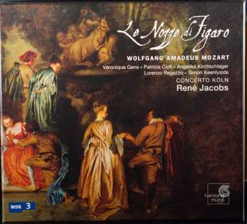 3CD/Set di cofanetti Wolfgang Amadeus Mozart: Le Nozze Di Figaro