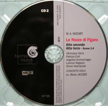 3CD/Set di cofanetti Wolfgang Amadeus Mozart: Le Nozze Di Figaro
