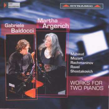 CD Wolfgang Amadeus Mozart: Martha Argerich & Gabriele Baldocci