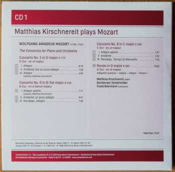 10CD/Set di cofanetti Wolfgang Amadeus Mozart: Matthias Kirschnereit Plays Mozart